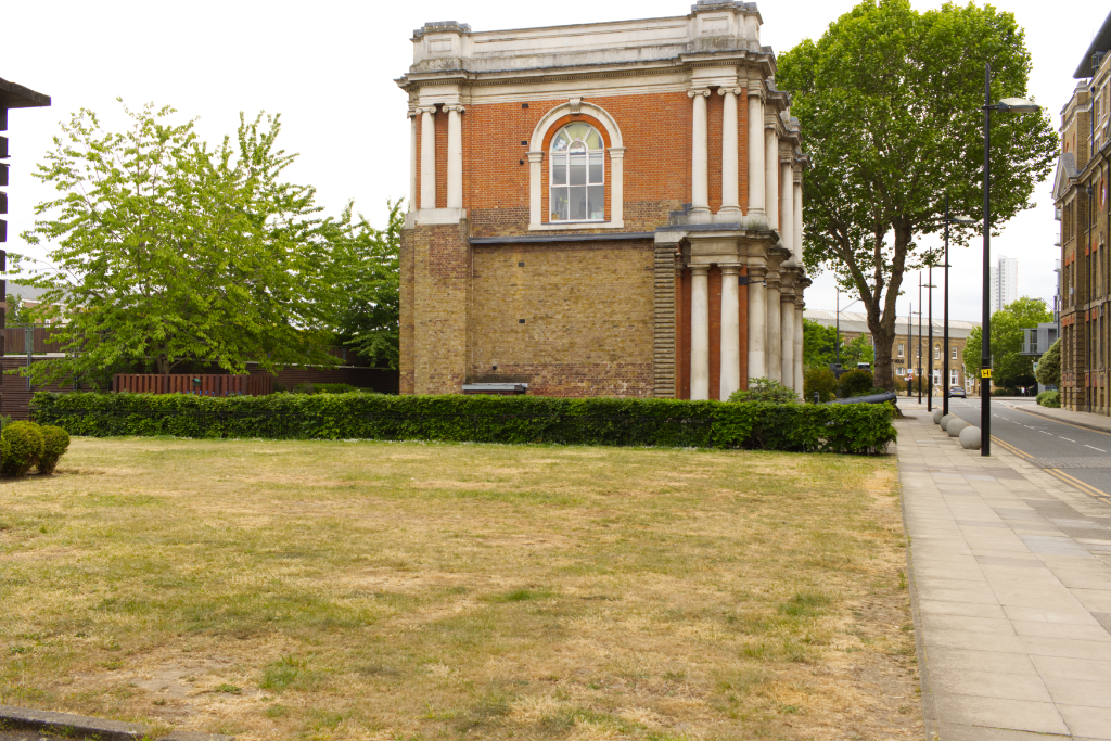View over the park to Foundry House